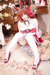 [Cosplay] 阿半今天很开心 -大和赤骥 绯红的星落之夜 [48P-879MB]