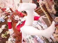[Cosplay] 阿半今天很开心 -大和赤骥 绯红的星落之夜 [48P-879MB]