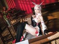 [Cosplay] 焖焖碳 - 碧蓝航线 绫波旗袍 新岁之鬼神