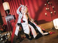 [Cosplay] 焖焖碳 - 碧蓝航线 绫波旗袍 新岁之鬼神