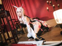 [Cosplay] 焖焖碳 - 碧蓝航线 绫波旗袍 新岁之鬼神