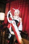 [Cosplay] 焖焖碳 - 碧蓝航线 绫波旗袍 新岁之鬼神