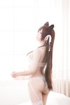 [Cosplay] Shiraga Yanko 白神泱 - White Lingerie Beast Ear 白色内衣兽耳