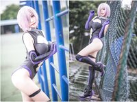 [Cosplay] Tako 菌烨 - Mash Personal Training 玛修个人训练