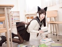 [Cosplay] Shiraga Yanko 白神泱 - JK Beast Ear JK兽耳