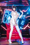[Cosplay] Mizhi Mao Qiu 蜜汁猫裘 - White Transparent Nurse 白色透明护士