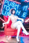 [Cosplay] Mizhi Mao Qiu 蜜汁猫裘 - White Transparent Nurse 白色透明护士
