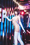 [Cosplay] Mizhi Mao Qiu 蜜汁猫裘 - White Transparent Nurse 白色透明护士