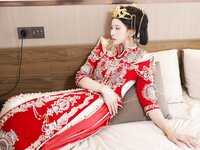 [XR Uncensored] 梨霜儿 - R18 秀人网模特 秀禾服