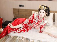 [XR Uncensored] 梨霜儿 - R18 秀人网模特 秀禾服