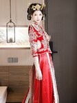 [XR Uncensored] 梨霜儿 - R18 秀人网模特 秀禾服