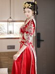 [XR Uncensored] 梨霜儿 - R18 秀人网模特 秀禾服