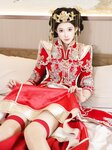 [XR Uncensored] 梨霜儿 - R18 秀人网模特 秀禾服