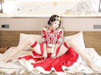 [XR Uncensored] 梨霜儿 - R18 秀人网模特 秀禾服