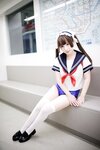 [Cosplay] 胡桃猫Kurumineko - 电车痴女