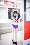 [Cosplay] 胡桃猫Kurumineko - 电车痴女