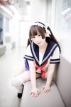 [Cosplay] 胡桃猫Kurumineko - 电车痴女