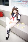 [Cosplay] 胡桃猫Kurumineko - 电车痴女