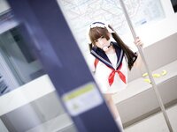[Cosplay] 胡桃猫Kurumineko - 电车痴女