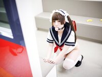 [Cosplay] 胡桃猫Kurumineko - 电车痴女