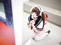 [Cosplay] 胡桃猫Kurumineko - 电车痴女