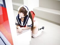 [Cosplay] 胡桃猫Kurumineko - 电车痴女