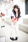 [Cosplay] 胡桃猫Kurumineko - 电车痴女