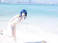 [Cosplay] G44不会受伤 - 八奈见杏菜 泳装