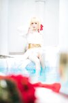[Cosplay] 焖焖碳 FGO 尼禄睡裙