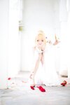 [Cosplay] 焖焖碳 FGO 尼禄睡裙