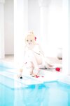 [Cosplay] 焖焖碳 FGO 尼禄睡裙