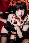 [Cosplay] Abaorabbit 阿包也是兔娘 - Saint Louis Swimsuit 圣路易斯水着