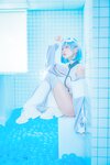 [Cosplay] Ely_eee(ElyEE子) - Clear Blue Drift