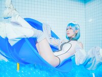 [Cosplay] Ely_eee(ElyEE子) - Clear Blue Drift