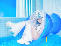 [Cosplay] Ely_eee(ElyEE子) - Clear Blue Drift