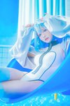 [Cosplay] Ely_eee(ElyEE子) - Clear Blue Drift