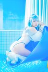[Cosplay] Ely_eee(ElyEE子) - Clear Blue Drift
