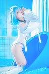 [Cosplay] Ely_eee(ElyEE子) - Clear Blue Drift