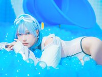 [Cosplay] Ely_eee(ElyEE子) - Clear Blue Drift