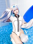 [Cosplay] Ely_eee(ElyEE子) - Clear Blue Drift