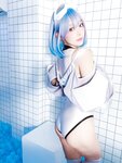 [Cosplay] Ely_eee(ElyEE子) - Clear Blue Drift