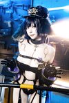 [Cosplay] 二佐Nisa - 碧蓝航线 武藏 女警 [25P-101MB]