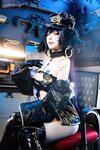 [Cosplay] 二佐Nisa - 碧蓝航线 武藏 女警 [25P-101MB]