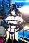 [Cosplay] 二佐Nisa - 碧蓝航线 武藏 女警 [25P-101MB]