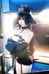 [Cosplay] 二佐Nisa - 碧蓝航线 武藏 女警 [25P-101MB]