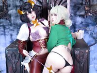 [Cosplay] 清水由乃 - &猪突猛蛋 憧憬成为魔法少女 柊舞缇娜+阿良河琪舞 [71P1V-1.7GB]
