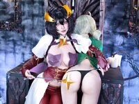 [Cosplay] 清水由乃 - &猪突猛蛋 憧憬成为魔法少女 柊舞缇娜+阿良河琪舞 [71P1V-1.7GB]
