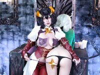 [Cosplay] 清水由乃 - &猪突猛蛋 憧憬成为魔法少女 柊舞缇娜+阿良河琪舞 [71P1V-1.7GB]