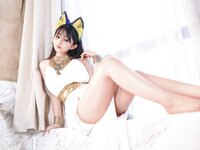 [Cosplay] 桜井宁宁 - 白色猫娘 [132P-923MB]