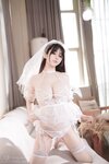 [Cosplay] 桜井宁宁 纯白花嫁 婚纱